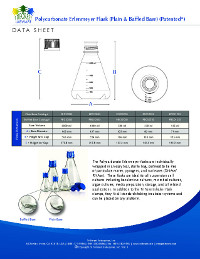Data Sheet: Polycarbonate Erlenmeyer Flasks